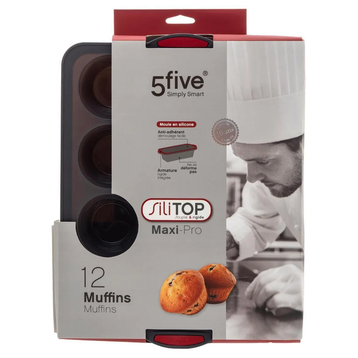 12-Cup Silitop Maxi Muffin Mold | 3 Suisses