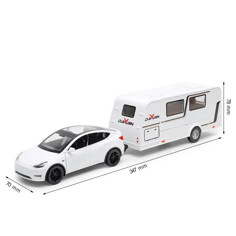 1:32 Scale Car and Caravan