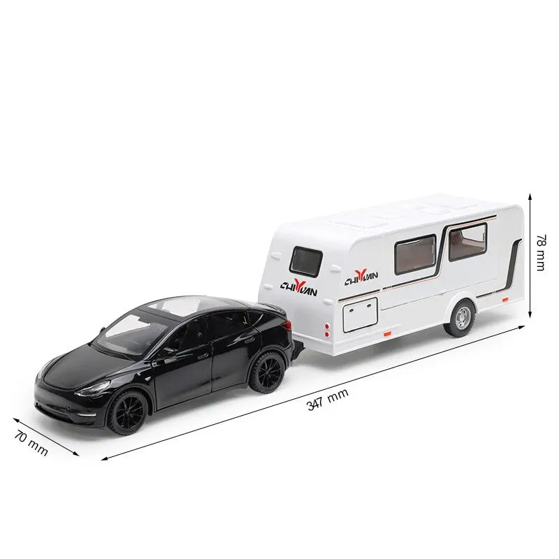 1:32 Scale Car and Caravan