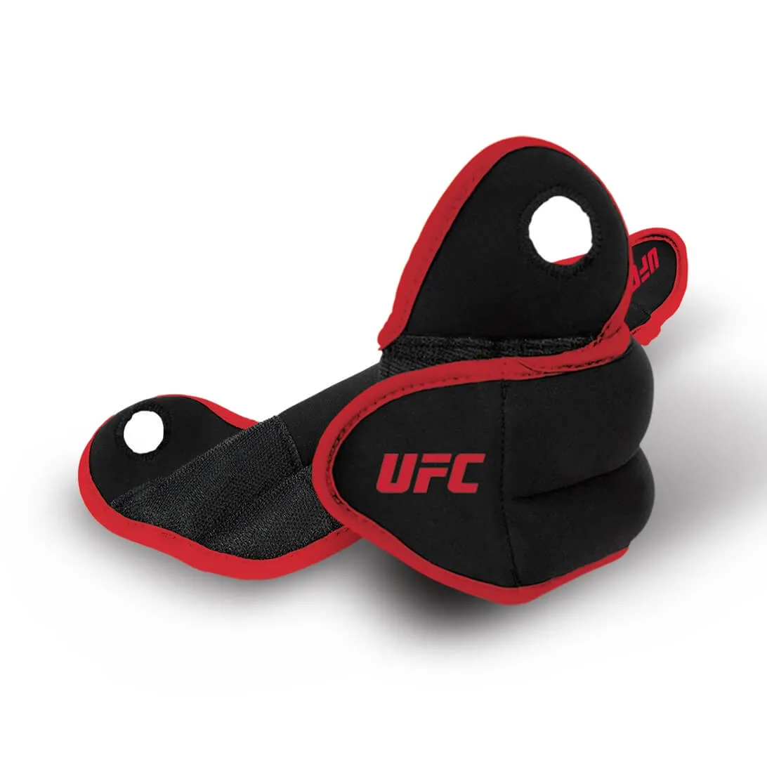 1kg UFC Wrist Weights Bracelet - Black