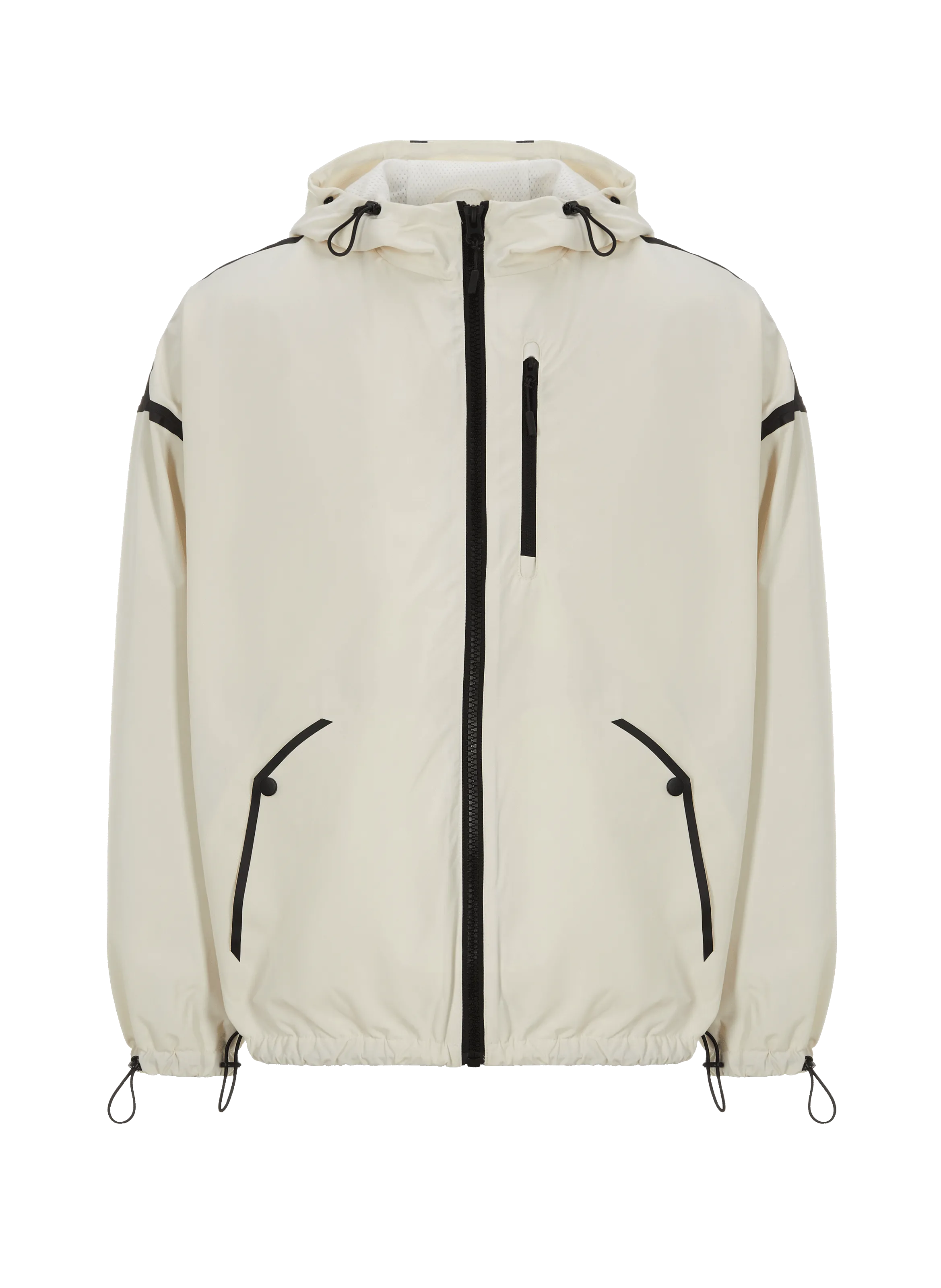 45.EW Beige Hooded Blouson