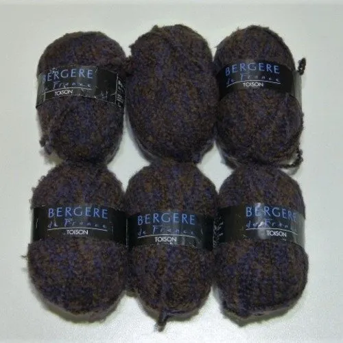 6 skeins of Bergère de France Toison yarn