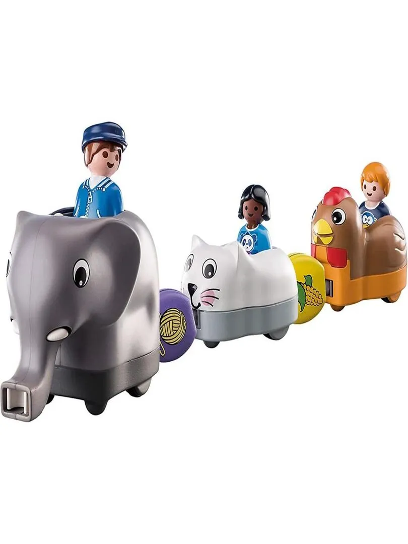 70405 Playmobil 1.2.3 Animal Train - Not Available