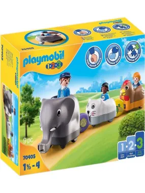 70405 Playmobil 1.2.3 Animal Train - Not Available