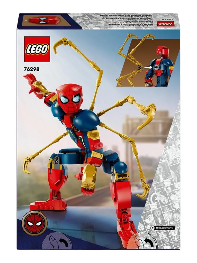 76298 Buildable Iron Spider-Man Action Figure - N/A