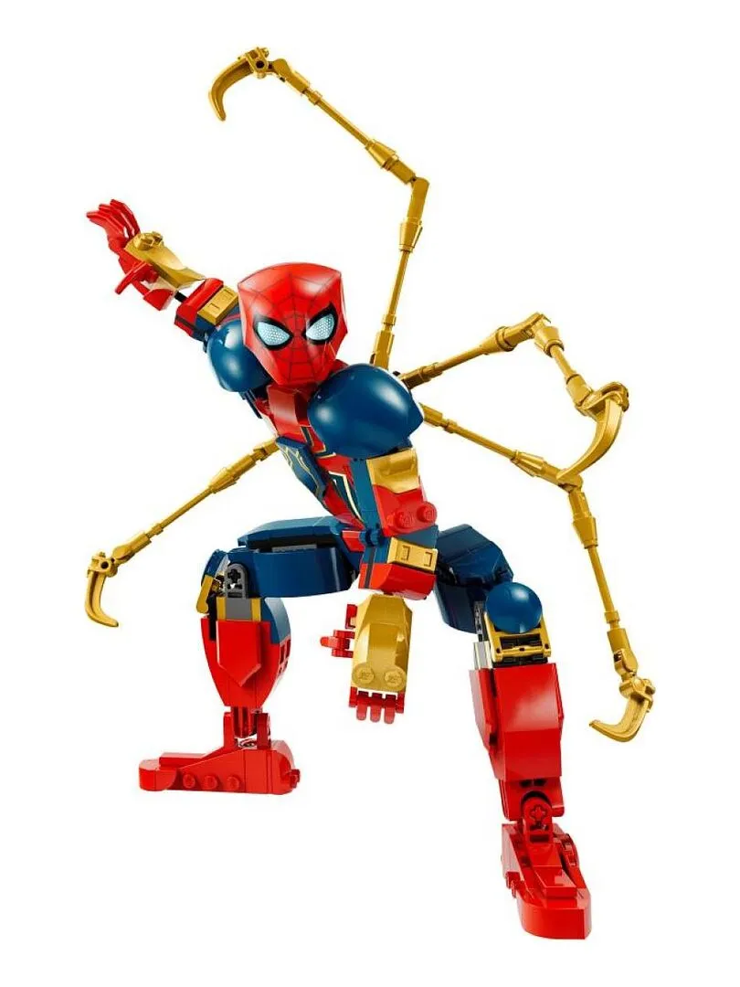 76298 Buildable Iron Spider-Man Action Figure - N/A