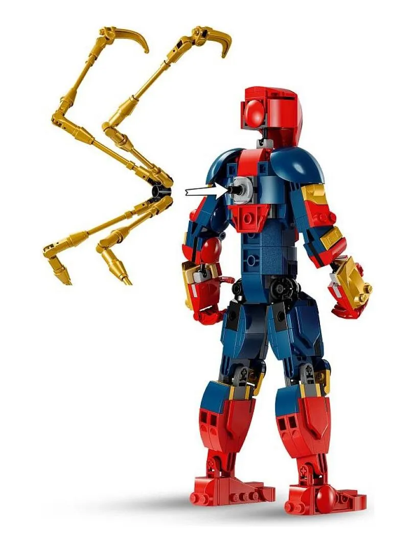 76298 Buildable Iron Spider-Man Action Figure - N/A