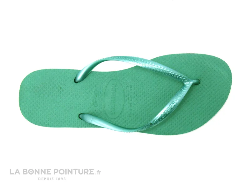 Achat chaussures Havaianas Femme Entre-doigts, vente Havaianas SLIM Verde - Tong Green Tea