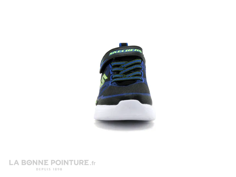 Achat chaussures Skechers Enfant Basket, vente Skechers Light FLEX GLOW - 90542L - Marine - Bleu - Lime - Sneakers