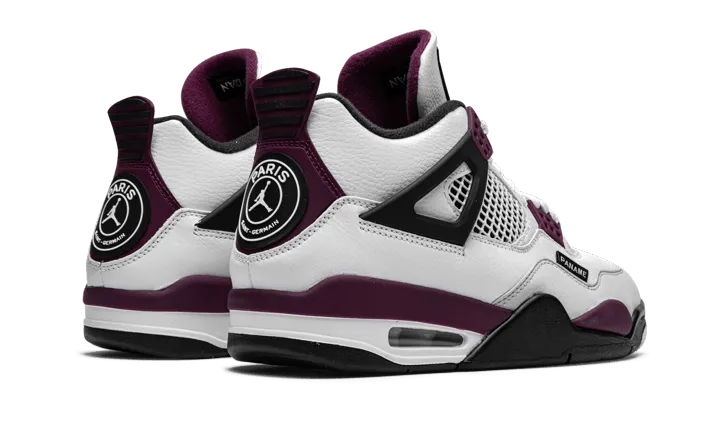 Air Jordan 4 PSG Neutral Grey Bordeaux - Buy Online