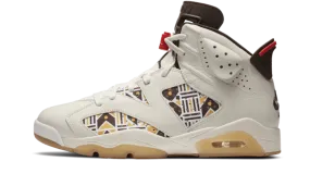 Air Jordan 6 Quai 54 Sail Brown (2020)