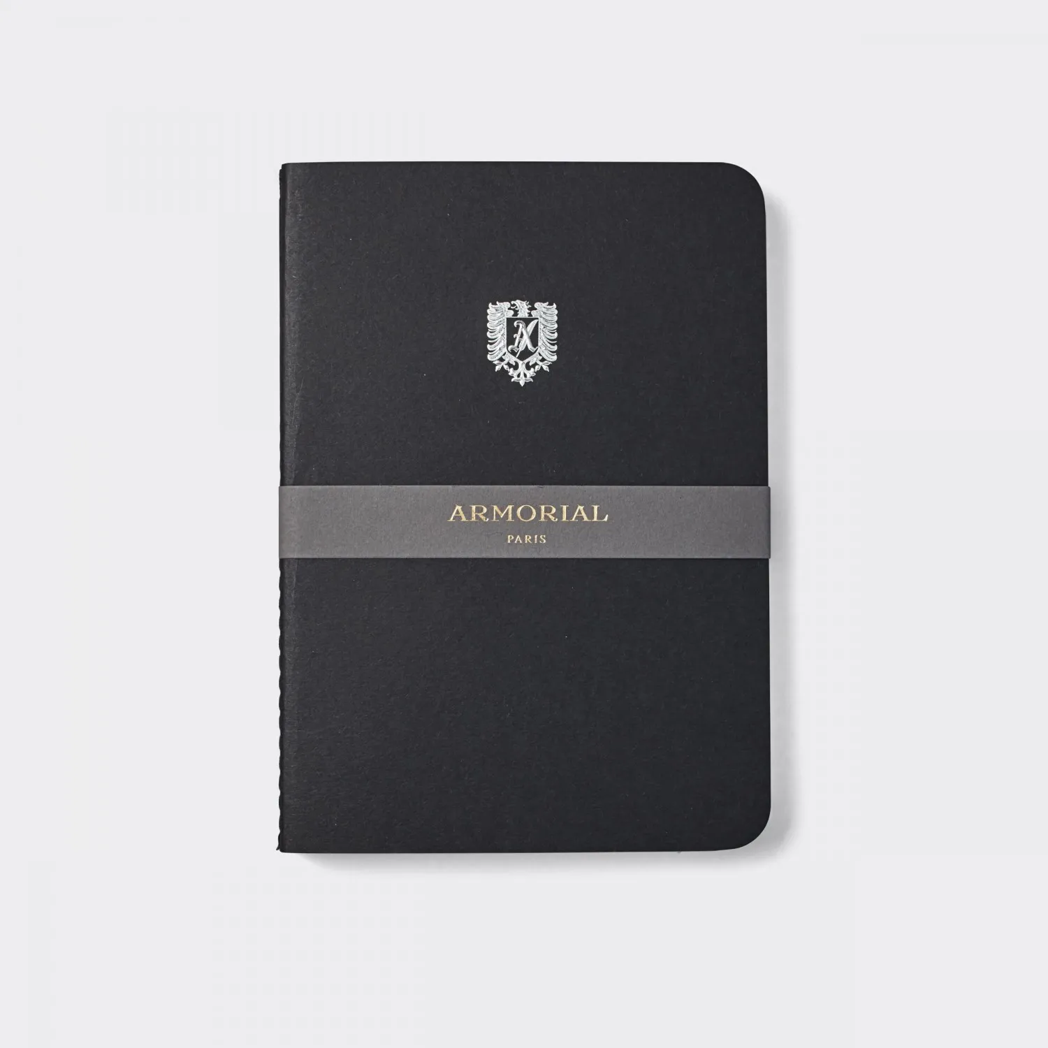 Armorial A5 Notebook - Black