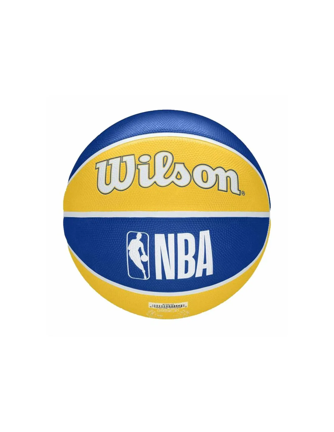 Ballon de basket Wilson NBA Team Tribute Warriors Yellow