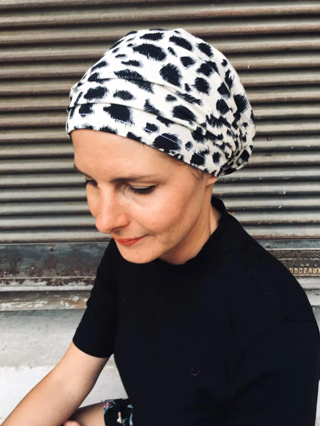 Headwear for chemotherapy and alopecia Fauve