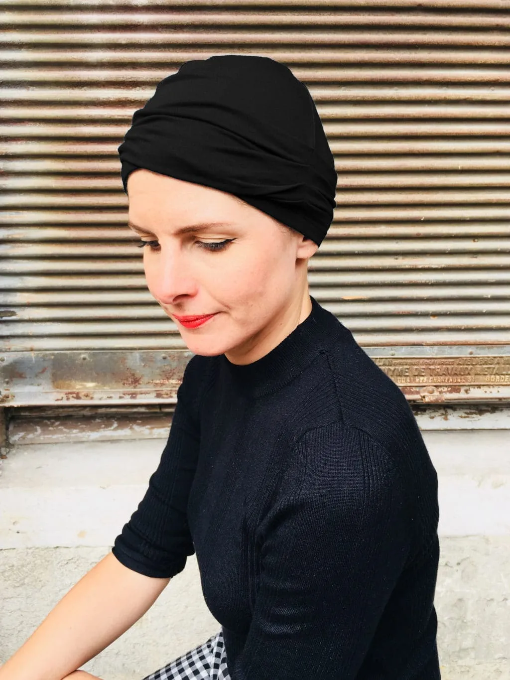 Headwear for chemotherapy and alopecia Fauve