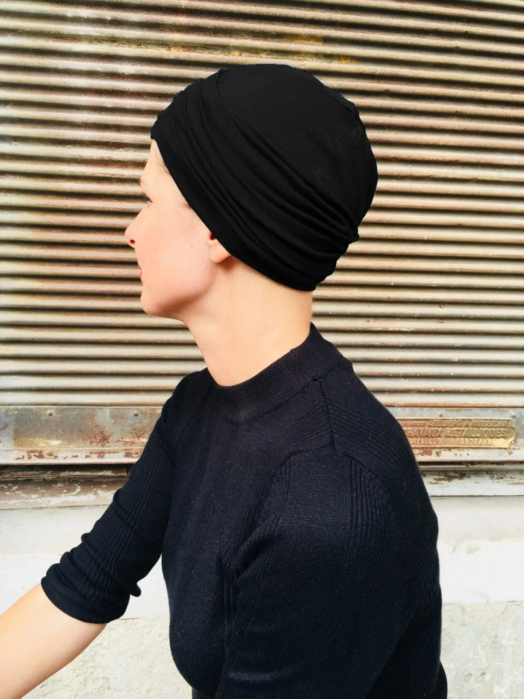 Headwear for chemotherapy and alopecia Fauve