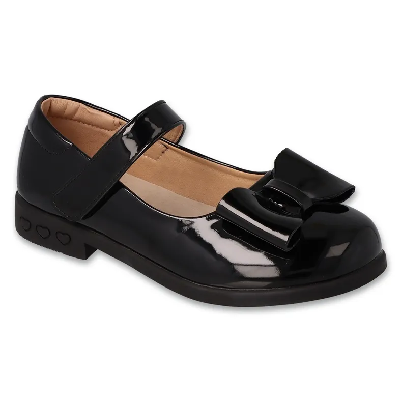 Befado 171X001 black children's shoes.