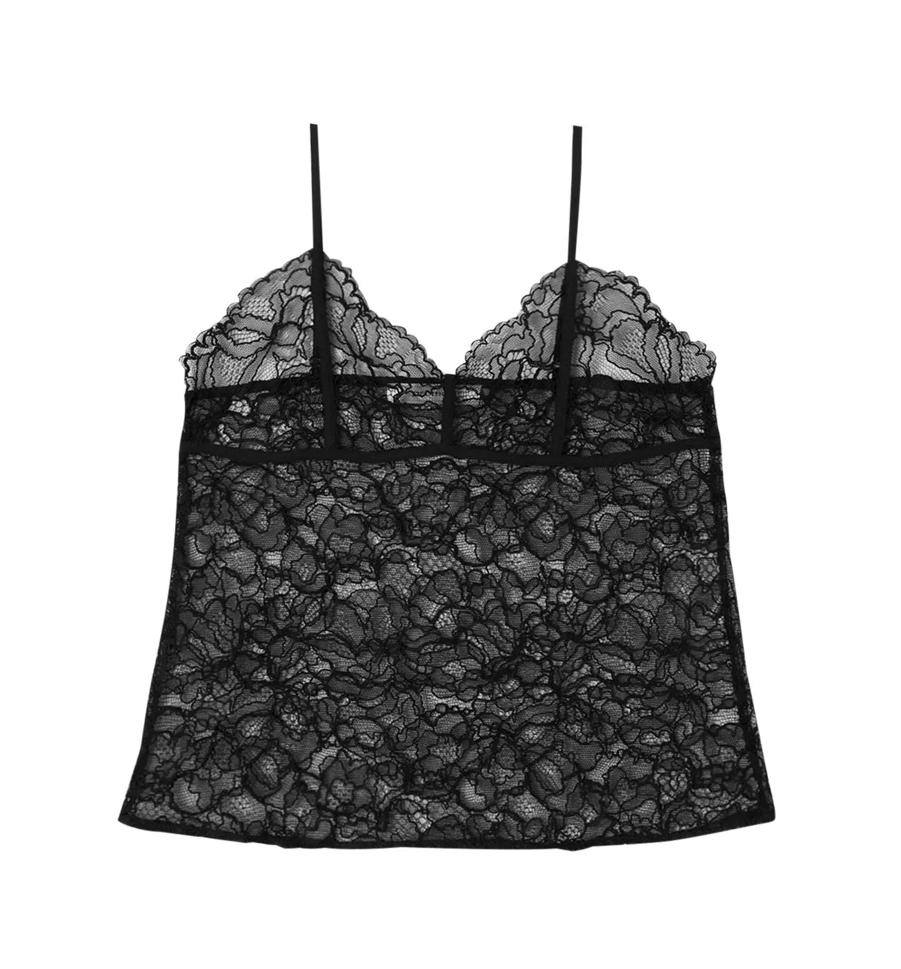 Black Lace Women's Dress - Caraco