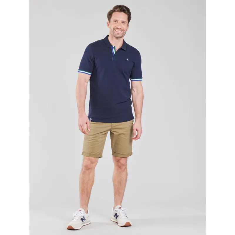 Blend Men's Light Blue Washed Denim Shorts - wimod