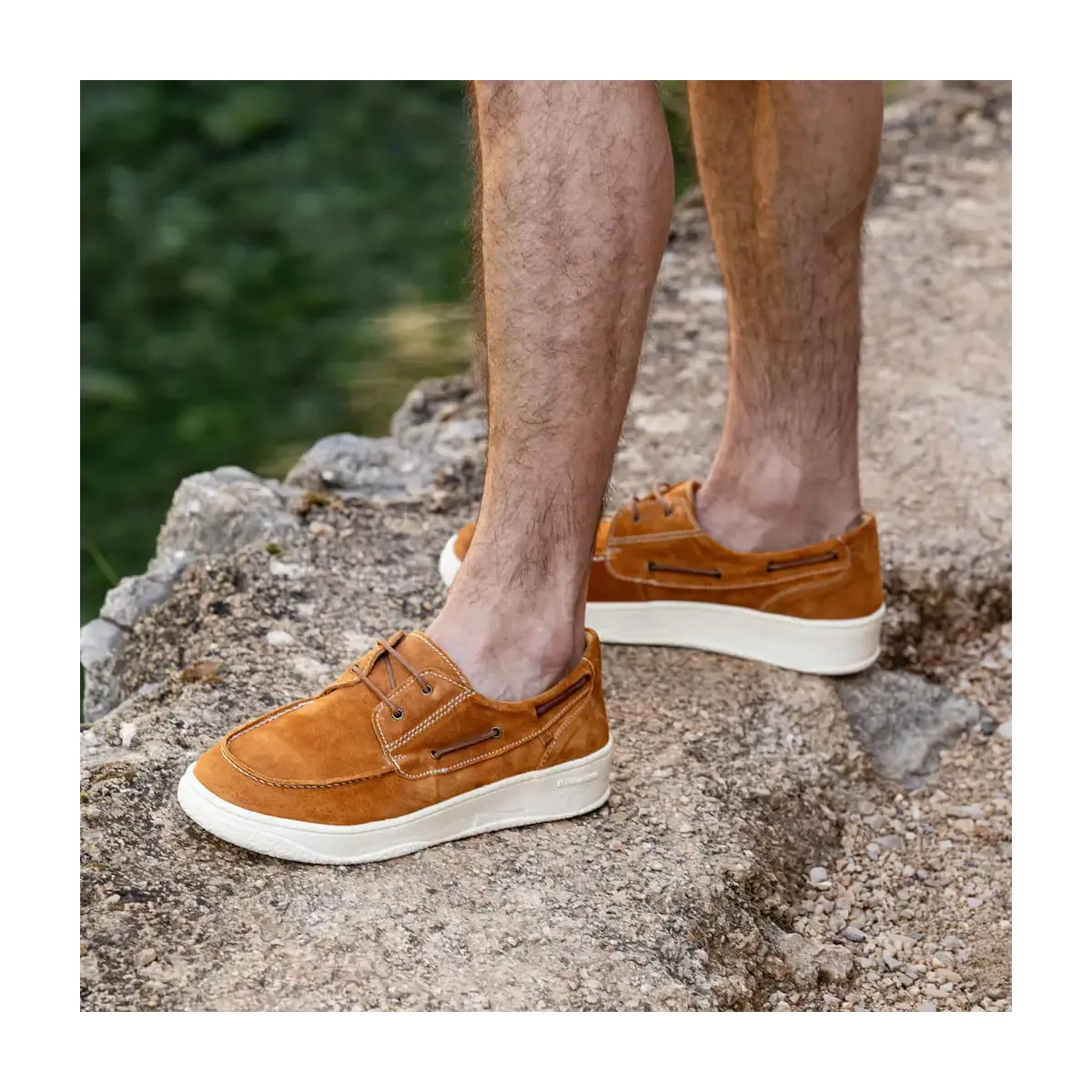 Boat Shoes Suede - Brown