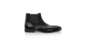 Richelieu boots for men style 26350 by Girotti.