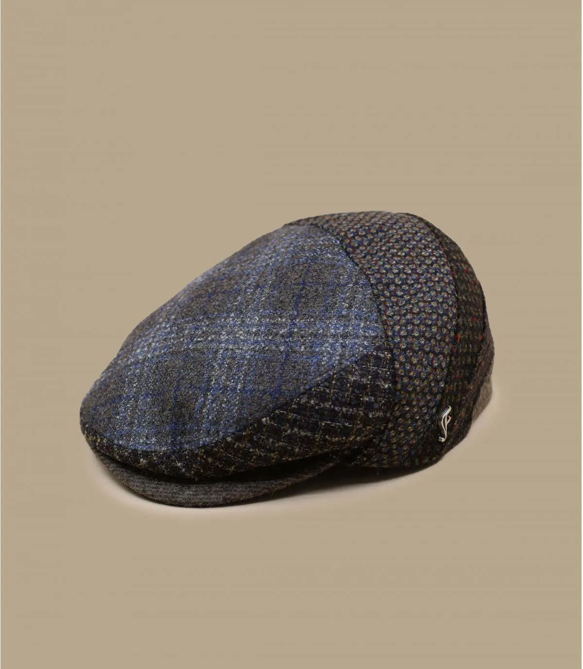 Brown wool beret - Razak brown Flechet: Headict