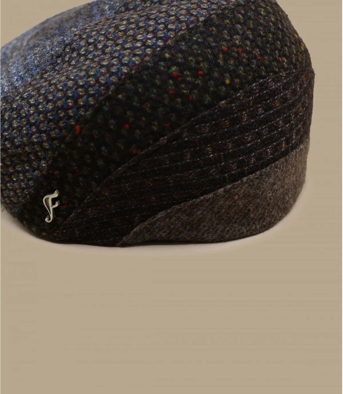 Brown wool beret - Razak brown Flechet: Headict