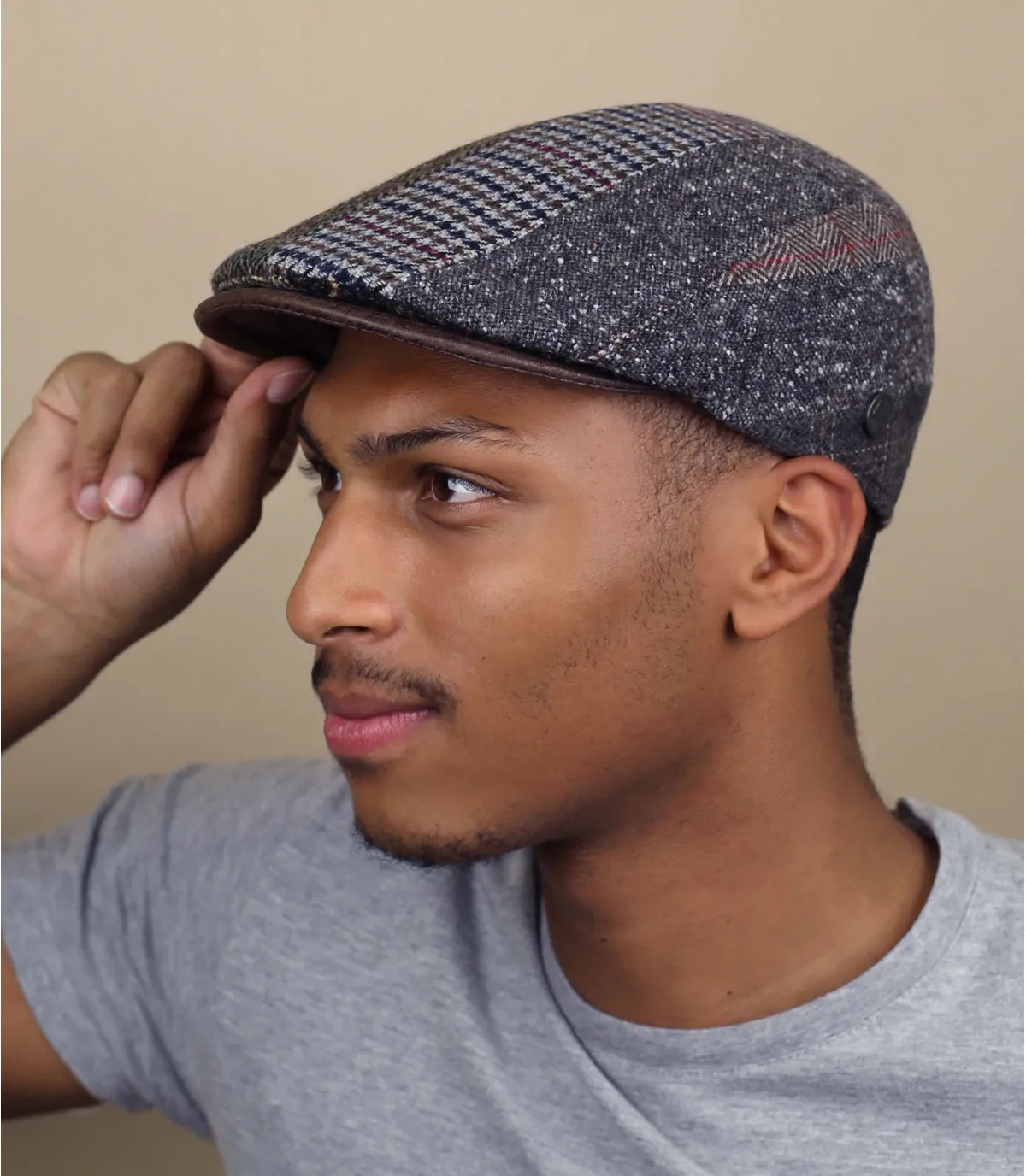 Brown Wool Beret - Brown Bang Bic Mtm: Headict