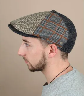 béret patchwork laine Bradley multi M Flechet Headict