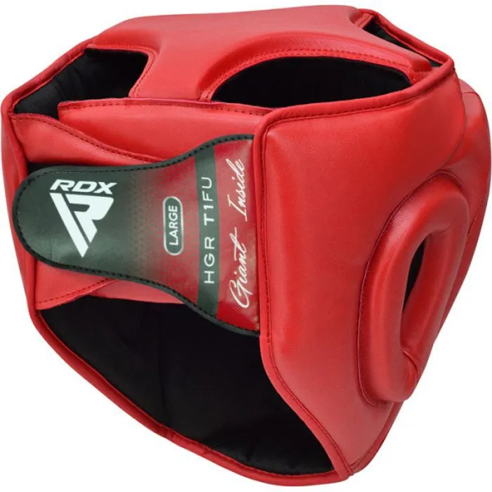 Casque à grille RDX Sports Zero impact - Noir/Rouge