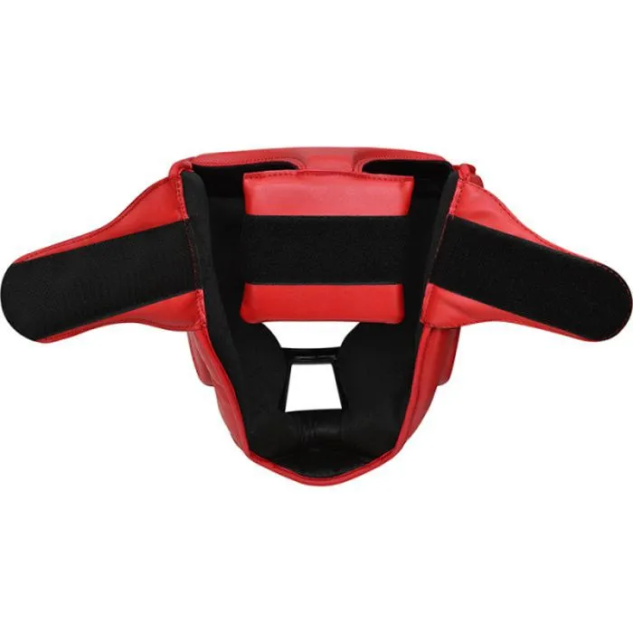 Casque à grille RDX Sports Zero impact - Noir/Rouge