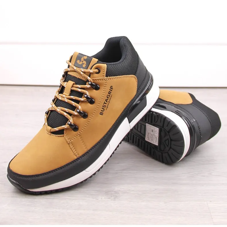 Yellow Cruiser Bustagrip Leather Men's Shoes