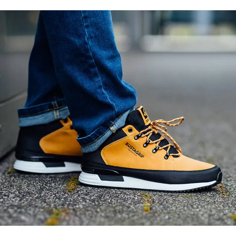 Yellow Cruiser Bustagrip Leather Men's Shoes