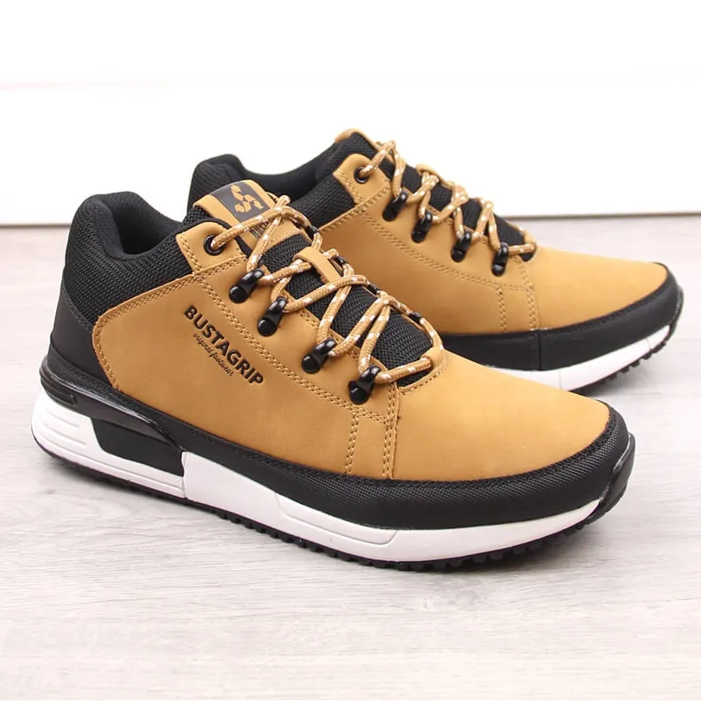 Yellow Cruiser Bustagrip Leather Men's Shoes