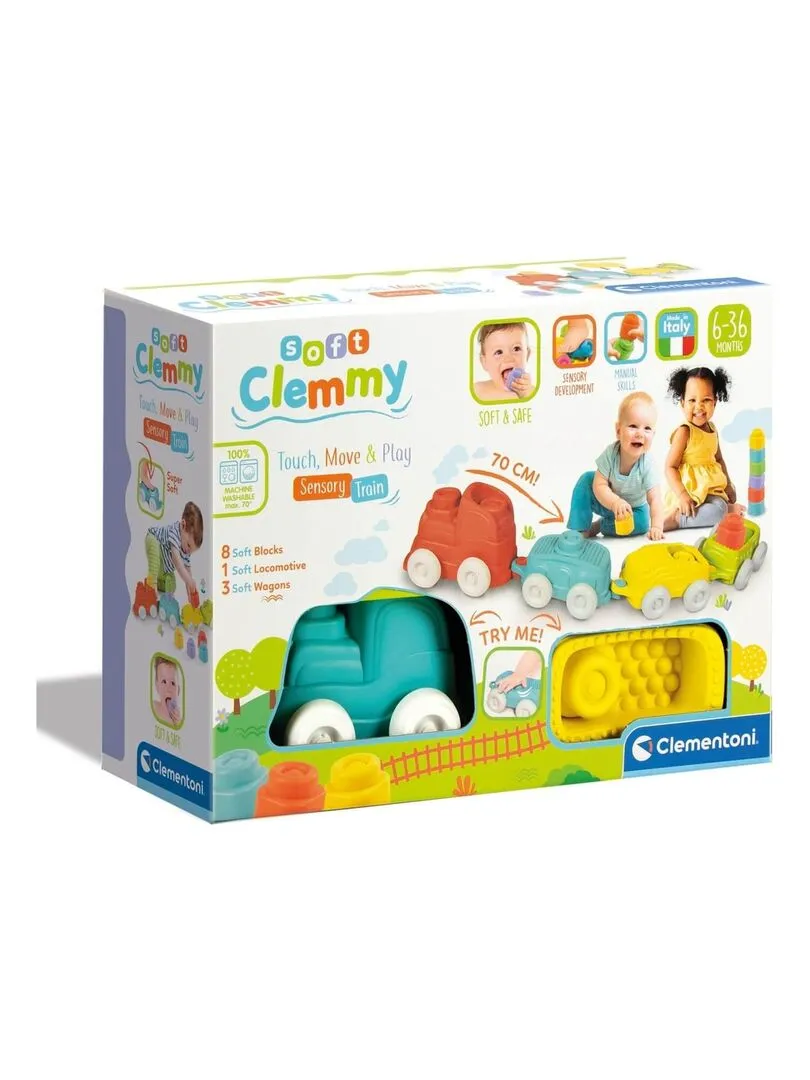 Clemmy Sensory Train Toy - Not Available