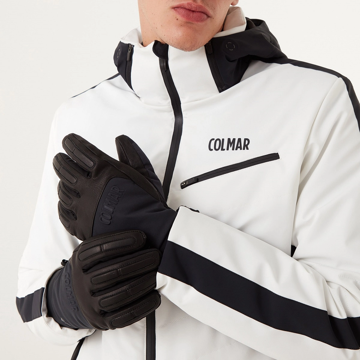 Colmar Men's Black Black Ski Gloves 5198