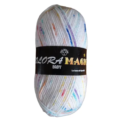 Colora Magic Multicolor Mix Wool Yarn