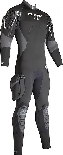 7mm Men's Semidry Wetsuit ICE Semi-Dry Combination