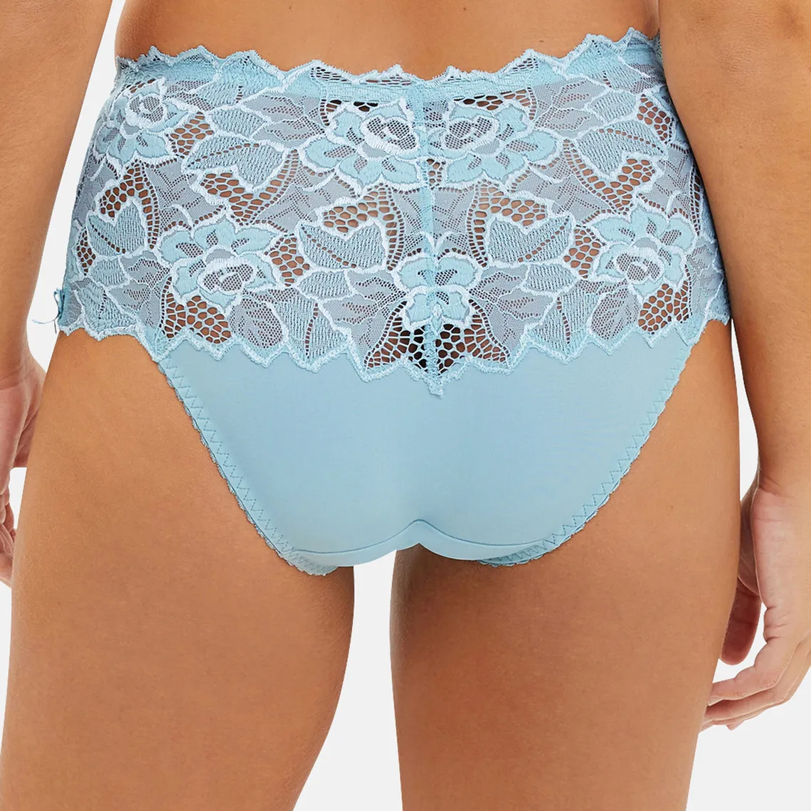 Lace Blue Culotte | 3 Suisses