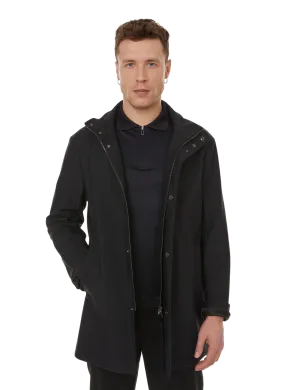 EMPORIO ARMANI Black Nylon Outerwear - Shop Now!