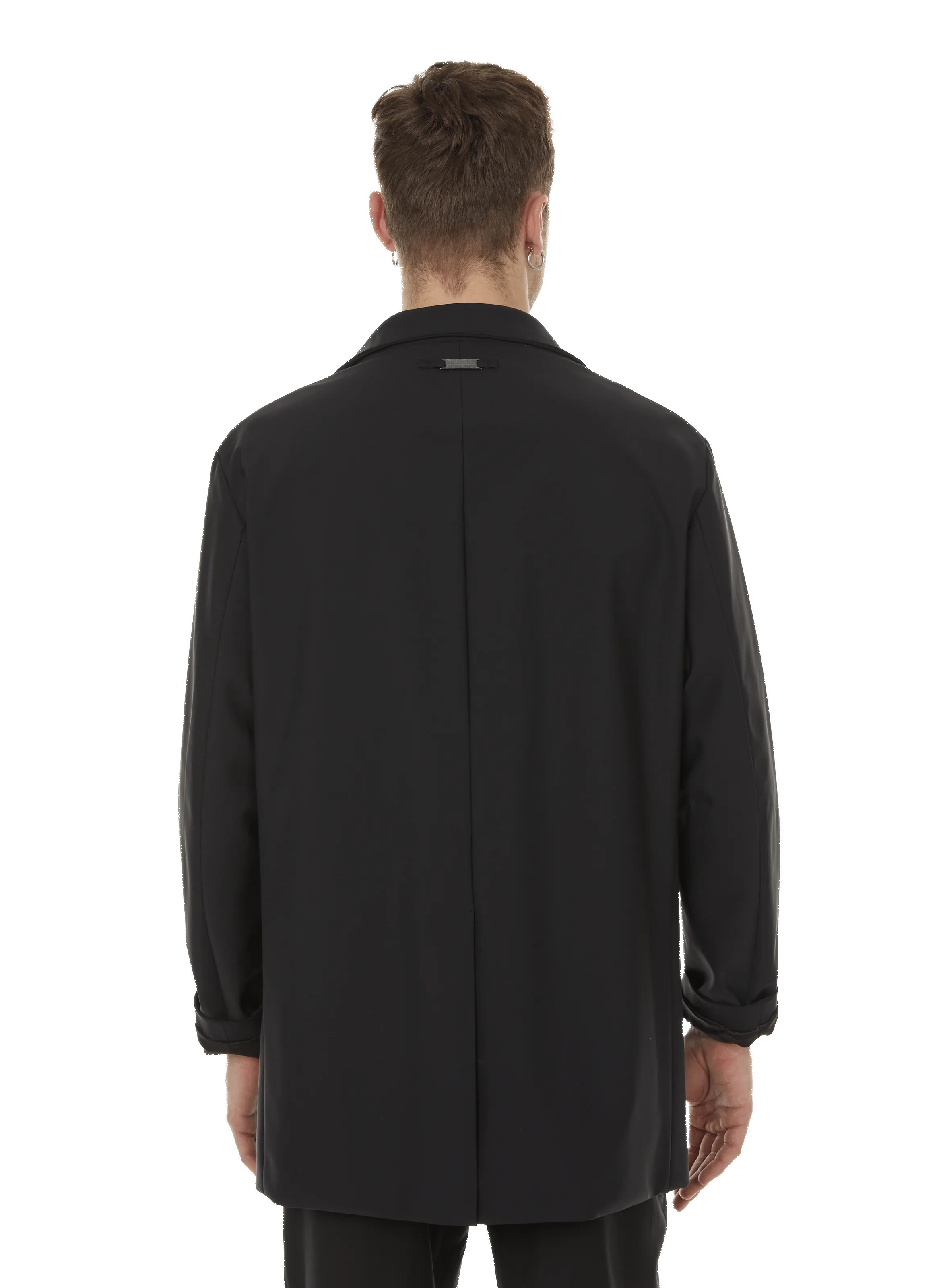 EMPORIO ARMANI Black Nylon Outerwear - Shop Now!