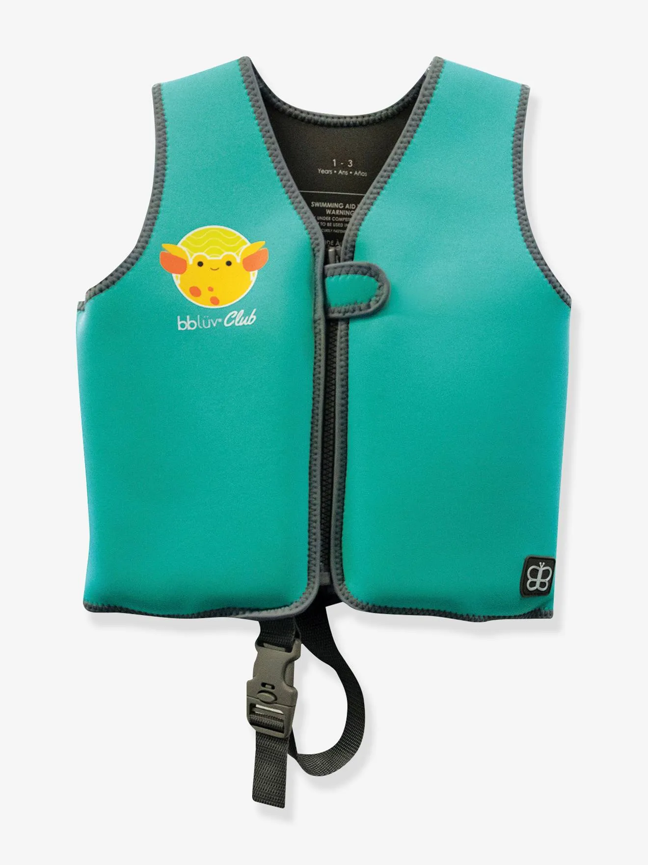 Evolutionary Gray NÄJ Neoprene Swim Vest - Bbluv