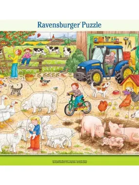 Farm Kids' Jigsaw Puzzle - 40 Pieces - Not Applicable