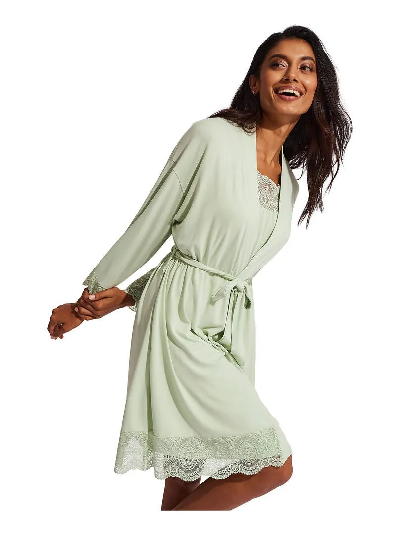 Green Matilda Lace Nightgown