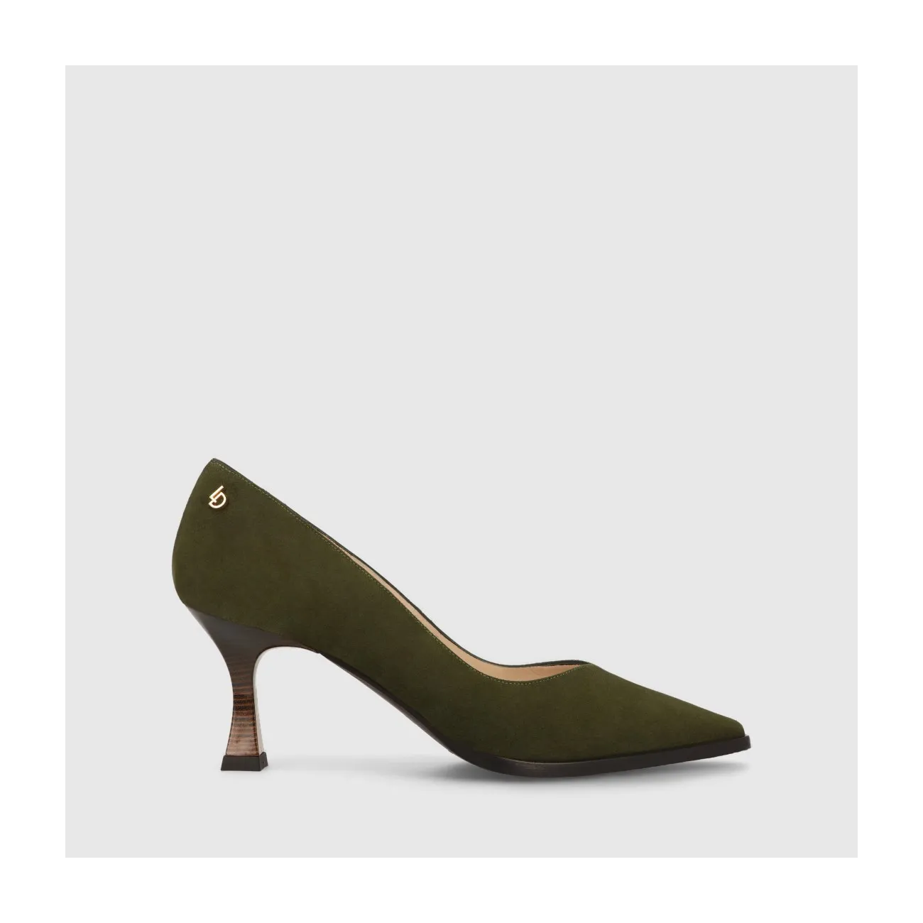 Green suede women's pumps | Shop LODI women's shoes online.