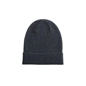 Gris Anthracite Chiné Men's Wool Beanie Benneth