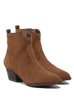 Guess Boyta Cognac Suede Boots - Buy at Outlet Prices!