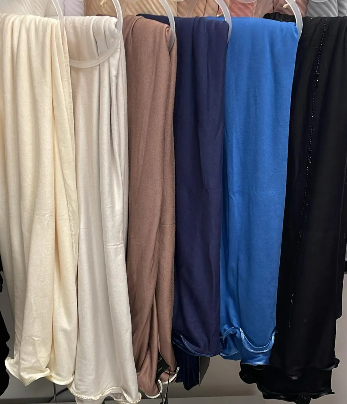 Hijab jersey wave coton dordure satinée