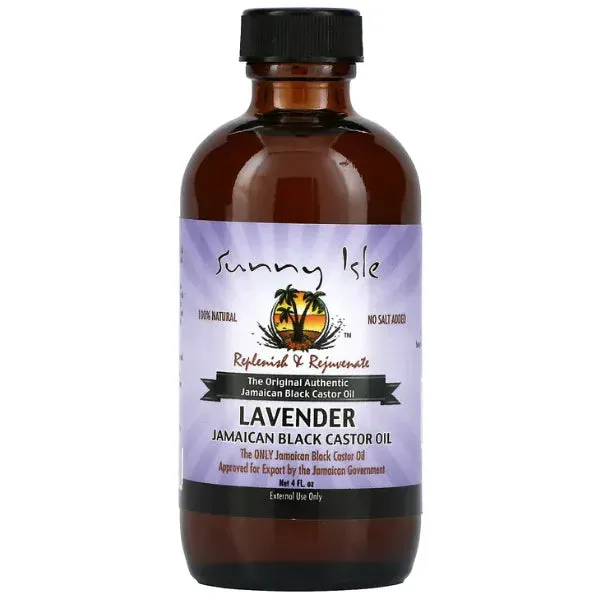 Black Jamaican Castor Oil & Lavender - Sunny Isle