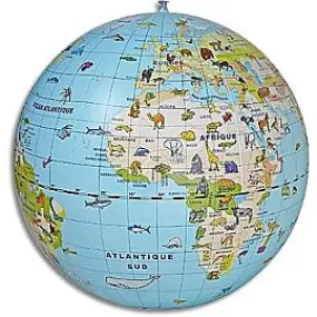 Inflatable Animal Globe 50 cm